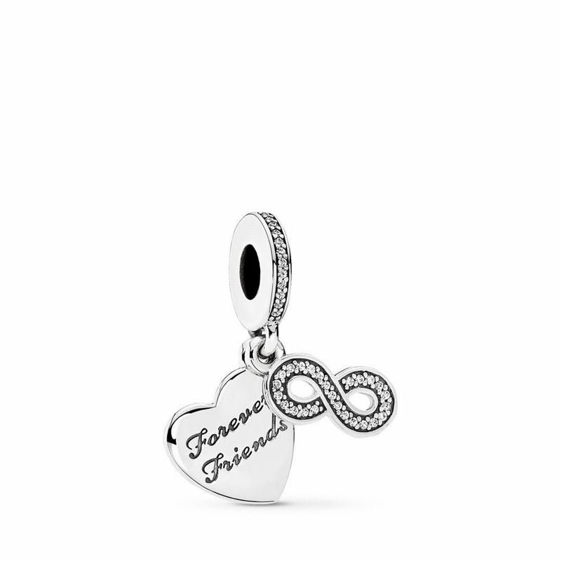 Pandora Australia Forever Friends Dangle Charm - Sterling Silver | AKBWFN457